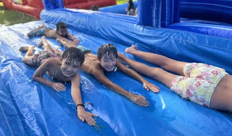 Triple Ocean Helix Dual Lane Slide w/ Slip N Slide - Image 6