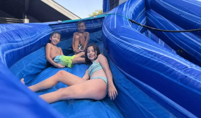 Triple Ocean Helix Dual Lane Slide w/ Slip N Slide - Image 7